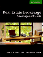 Real Estate Brokerage: A Management Guide - McAdams, Laurel, and Sobeck, Joan M, and Cyr, John