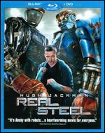Real Steel [2 Discs] [Blu-ray/DVD] - Shawn Levy