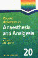 Recent Advances in Anaesthesia and Analgesia - Adams, A P (Editor), and Cashman, J N (Editor)