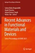 Recent Advances in Functional Materials and Devices: Select Proceedings of AFMD 2023