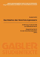 Rechtslehre Des Versicherungswesens (Rlv)