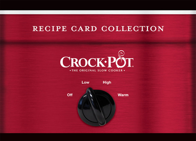 Recipe Card Tin Crock Pot Red - Publications International, Ltd (Editor)