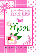 Recipes from Mom: A Blank Journal Book to Write Your Mom's Recipes in