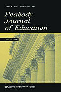 Reexamining Relations and a Sense of Place Between Schools and Their Constituents: A Special Issue of the Peabody Journal of Education - Glasman, Naftaly S (Editor), and Crowson, Robert L (Editor)