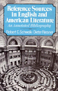 Reference Sources in English and American Literature: An Annotated Bibliography