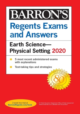 Regents Exams and Answers: Earth Science--Physical Setting 2020 - Denecke, Edward J