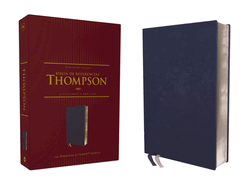 Reina Valera Revisada, Biblia de Referencia Thompson, Leathersoft, Azul Ail, Palabras de Jess En Rojo, Con ndice