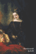 Rembrandt Schrift: Jacob zegent de zonen van Jozef Ideaal Voor School, Studie, Recepten of Wachtwoorden Stijlvol Notitieboek voor Aantekeningen Artistiek Dagboek