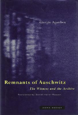 Remnants of Auschwitz: The Witness and the Archive - Agamben, Giorgio, and Heller-Roazen, Daniel (Translated by)