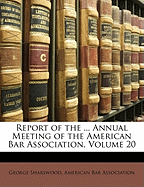 Report of the ... Annual Meeting of the American Bar Association, Volume 20