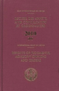 Reports of judgments, advisory opinions and orders 2010
