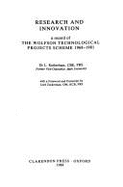Research and Innovation: A Record of the Wolfson Technological Profects Scheme, 1968-1981