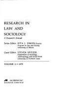 Research in Law & Sociology - Sarat, Austin (Editor), and Silbey, Susan S (Editor)