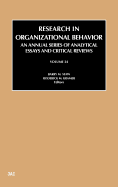 Research in Organizational Behavior: Volume 24