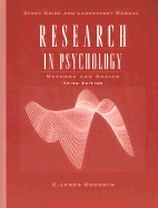 Research in Psychology: Methods and Design