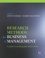 Research Methods for Business and Management: A Guide to Writing Your Dissertation