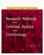 Research Methods for Criminal Justice and Criminology (Non-Infotrac Version)