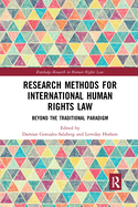 Research Methods for International Human Rights Law: Beyond the traditional paradigm