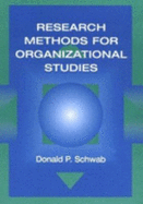 Research Methods for Organizational Studies