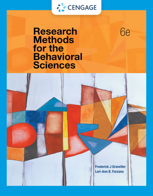Research Methods for the Behavioral Sciences - Gravetter, Frederick, and Forzano, Lori-Ann