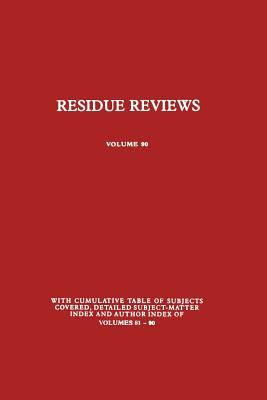 Residue Reviews: Residues of Pesticides and Other Contaminants in the Total Environment - Gunther, Francis a