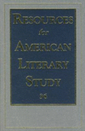 Resources for American Literary Study (RALS): Volume 36