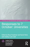 Responses to 7 October: Universities
