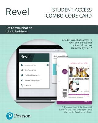 Revel for DK Communication -- Combo Access Card - Ford-Brown, Lisa, and Dorling Kindersley, Dk