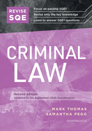Revise SQE Criminal Law: SQE1 Revision Guide 2nd ed