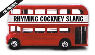 Rhyming Cockney Slang; - Jones, Jack
