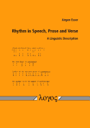 Rhythm in Speech, Prose and Verse: A Linguistic Description