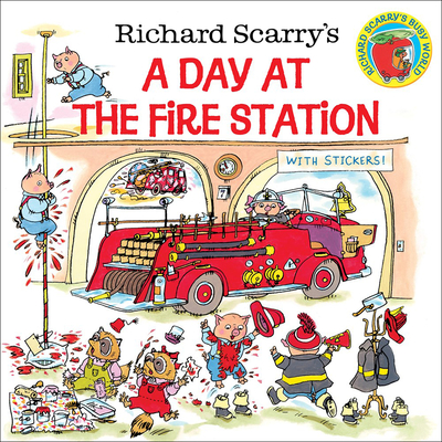 Richard Scarry's a Day at the Fire Station - Scarry, Richard