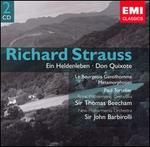 Richard Strauss: Ein Heldenleben; Don Quixote - Eric Harrison (piano); Leonard Rubens (viola); Oscar Lampe (violin); Paul Tortelier (cello); Raymond Clark (cello);...