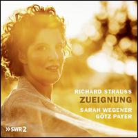 Richard Strauss: Zueignung - Gtz Payer (piano); Sarah Wegener (soprano)