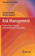 Risk Management: How to Assess, Transfer and Communicate Critical Risks