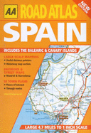 Road Atlas Spain and Portugal - AA Publishing, and Automobile Association (Contributions by)