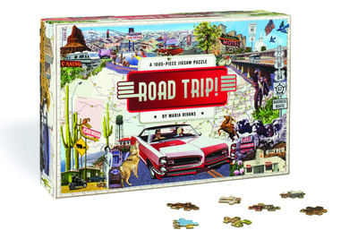 Road Trip!: A 1000-Piece Jigsaw Puzzle - 