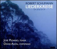 Robert Schumann: Liederkreise, Op. 24 & Op. 39 - David Aijn (fortepiano); Jos Pizarro (tenor)