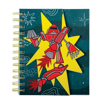 Robot Power Layered Journal - Mudpuppy