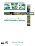 Rocky Mountain Research Station Invasive Species Visionary White Paper