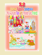 Rolleen Rabbit's Delightful Mid-Autumn Fun with Mommy and Friends