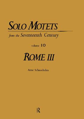 Rome - Schnoebelen, Anne (Editor)