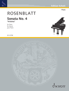 Rosenblatt: Sonata No. 4 Kristina for Piano