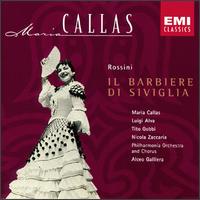 Rossini: Il Barbiere di Siviglia (Highlights) - Fritz Ollendorf (vocals); Gabriella Carturan (vocals); Luigi Alva (vocals); Maria Callas (vocals); Nicola Zaccaria (vocals);...