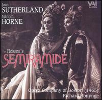 Rossini: Semiramide - Andr Montal (vocals); Guus Hoekman (vocals); Joan Sutherland (vocals); Joseph Rouleau (vocals); Marilyn Horne (vocals);...