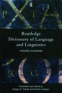 Routledge Dictionary of Language and Linguistics