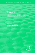 Routledge Revivals: Energy II (1977): A Bibliography of 1975-1976 Social Science and Related Literature