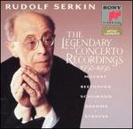 Rudolf Serkin: The Legendary Concerto Recordings 1950-1956