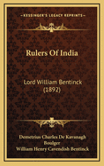 Rulers of India: Lord William Bentinck (1892)