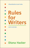 Rules for Writers - Hacker, Diana, and Sommers, Nancy (Contributions by), and Jehn, Tom (Contributions by)